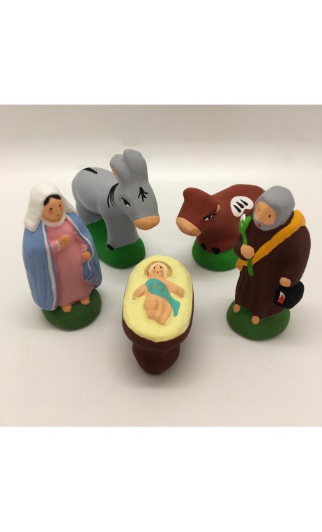 La Sainte Famille (ensemble de 5 pièces)