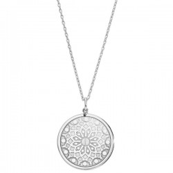 Collier rosace Chartres en argent