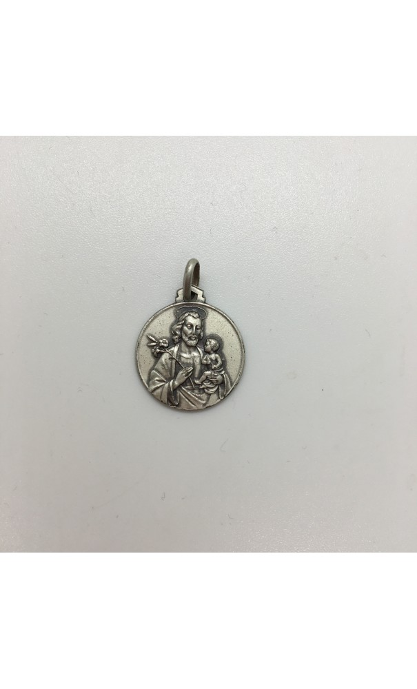 médaille Saint Joseph argent 18 mm