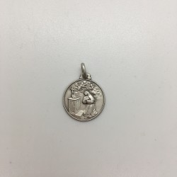 médaille Sainte Rita argent 18 mm