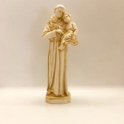 Statue Saint Antoine 23 cm ivoire