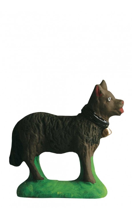 Chien santon Marcel Carbonel 9cm