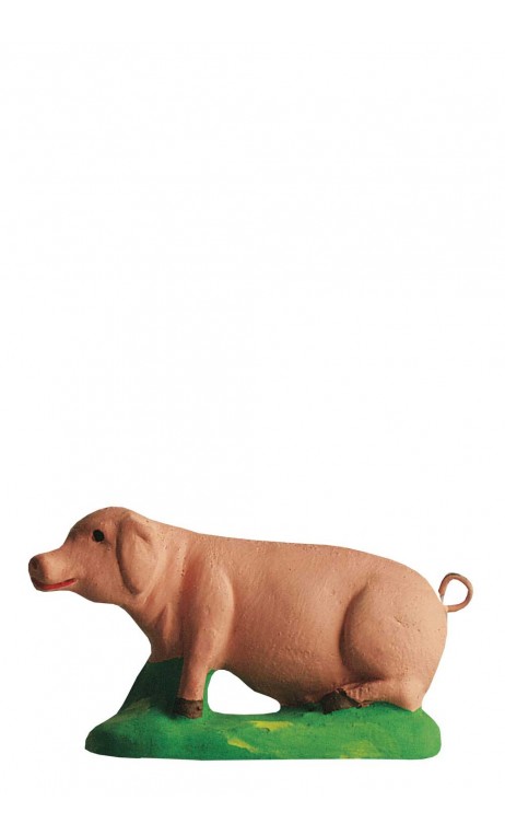 Cochon santon Marcel Carbonel 9cm