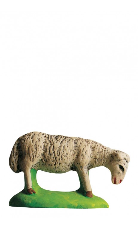 Mouton broutant santon Marcel Carbonel 9cm