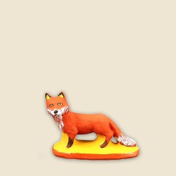 Renard, santon Fouque 6cm