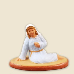 Sainte Vierge assise,...