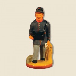 Facteur, santon Fouque 6cm