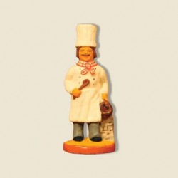 Cuisinier, santon Fouque 4cm