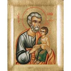 Icone Saint Joseph 13x11