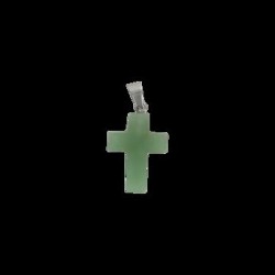 Croix en pierre aventurine