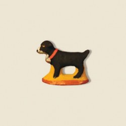 Chien, santon Fouque 4cm