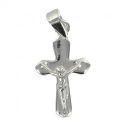 Croix argent XS avec Christ