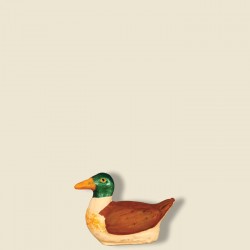 Canard, santon Fouque 9cm