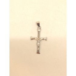 Croix argent avec Christ...