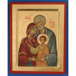 Icone Sainte Famille 19x16