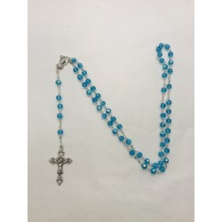 Chapelet bleu turquoise...