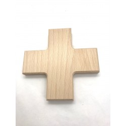 Croix carrée simple en bois...