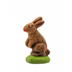 Lapin droit marron santon...