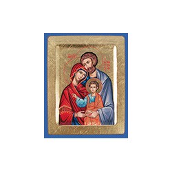Icone Sainte Famille 13x11