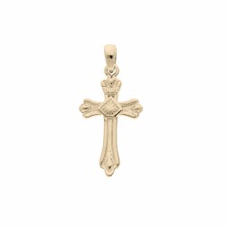 Croix occitane plaqué-or
