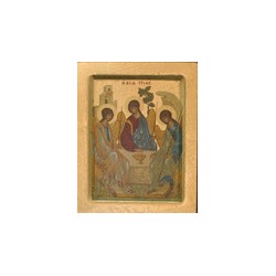Icone Trinité de Roublev 13x11