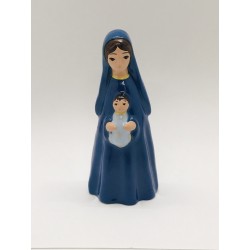 Vierge à l'Enfant émaillée...