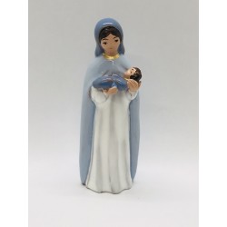 Vierge à l'Enfant émaillée...