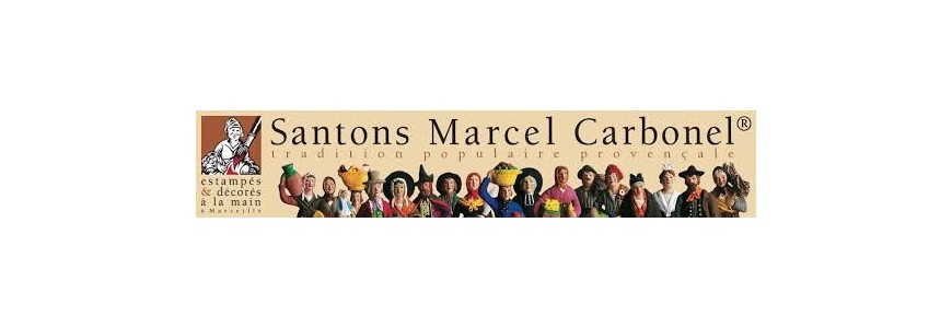 Santons Marcel Carbonel 4, 7 et 9 cm